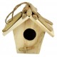 Wooden Bird House 17 X 14 X 18 cm