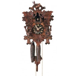 Cuckoo Clock with Pendulum wood carving