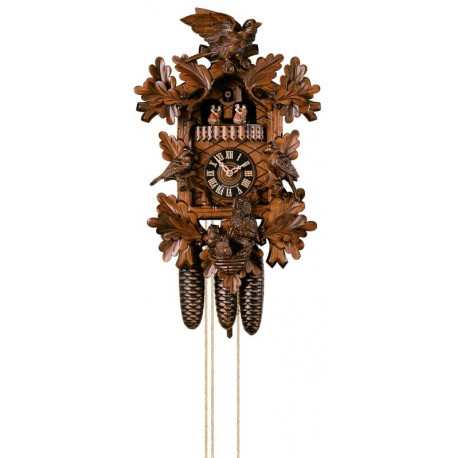 Mechanical cuckoo clock with dancer