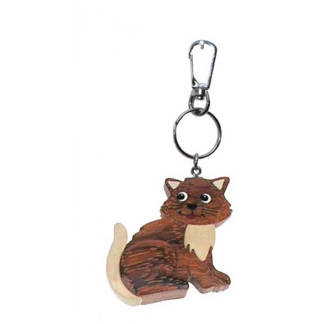 The cat keychain
