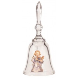 Angelic Beauty Encased in Glass with Horn