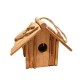 Wooden Bird House 18 X 18 X 17 cm