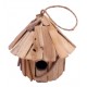 Wooden Bird House 18 x 18 x 18 cm