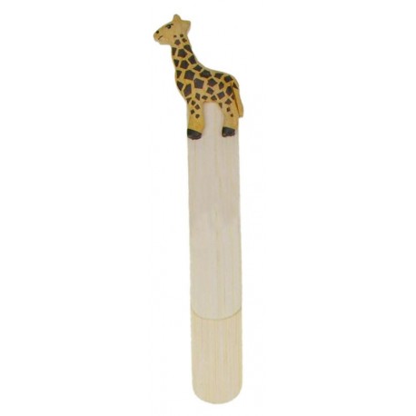 The giraffe Dolfi wooden bookmark