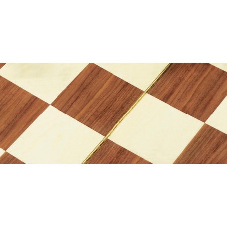 Handmade wooden chess board