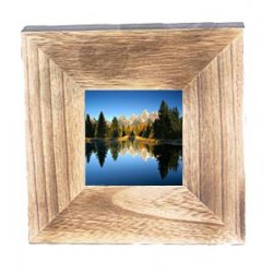 Holz-Fotorahmen 20,5 x 20,5 x 4 cm