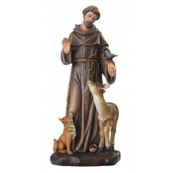 Saint Francis of Assisi Made in Poly Resin