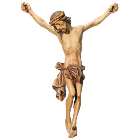 The Body of Jesus Christ Hand carved - brown shades