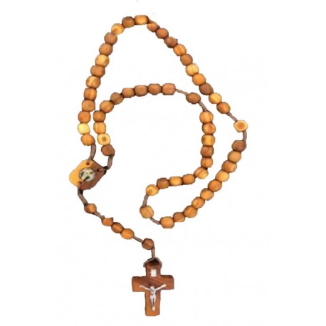 Rosary in Olive wood long 18 inches