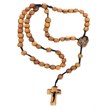 Rosary in Olive wood 18 inch
