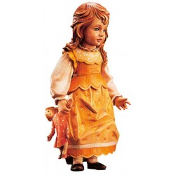 Freestanding Doll Elisabeth in wood