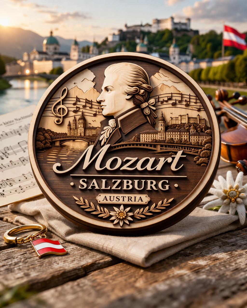 Souvenir Musicien Wolfgang Amadeus Mozart