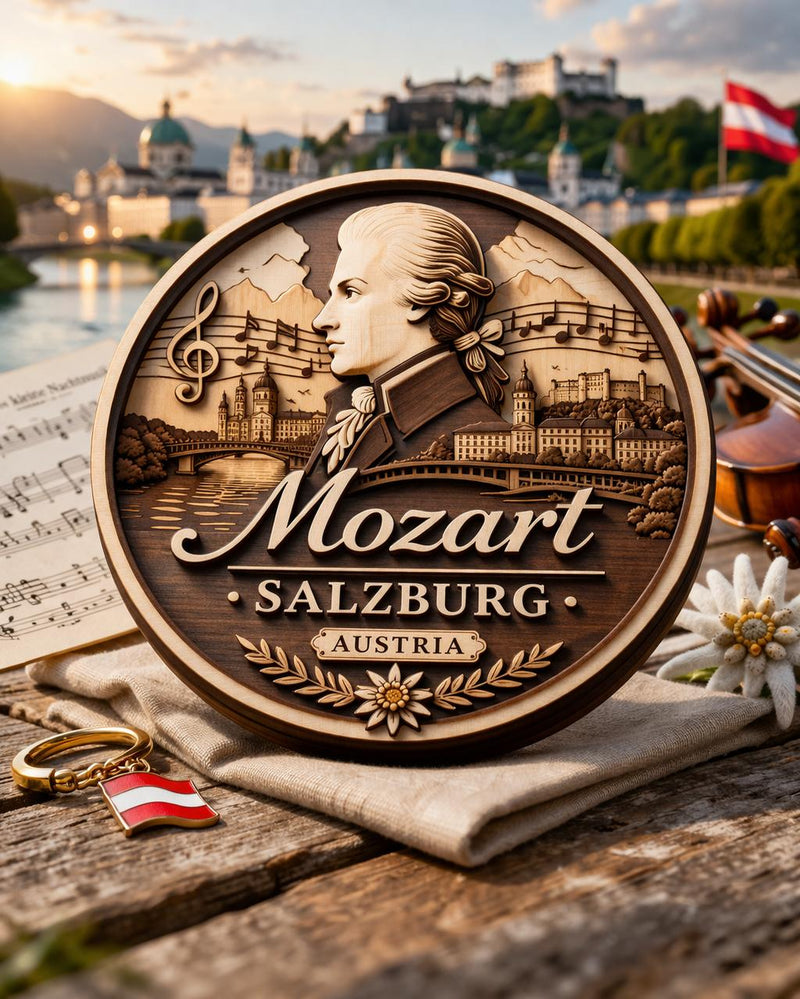 Souvenir Musicista Wolfgang Amadeus Mozart