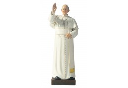 Papa Francesco: un simbolo di umanità scolpito nel legno da Dolfi