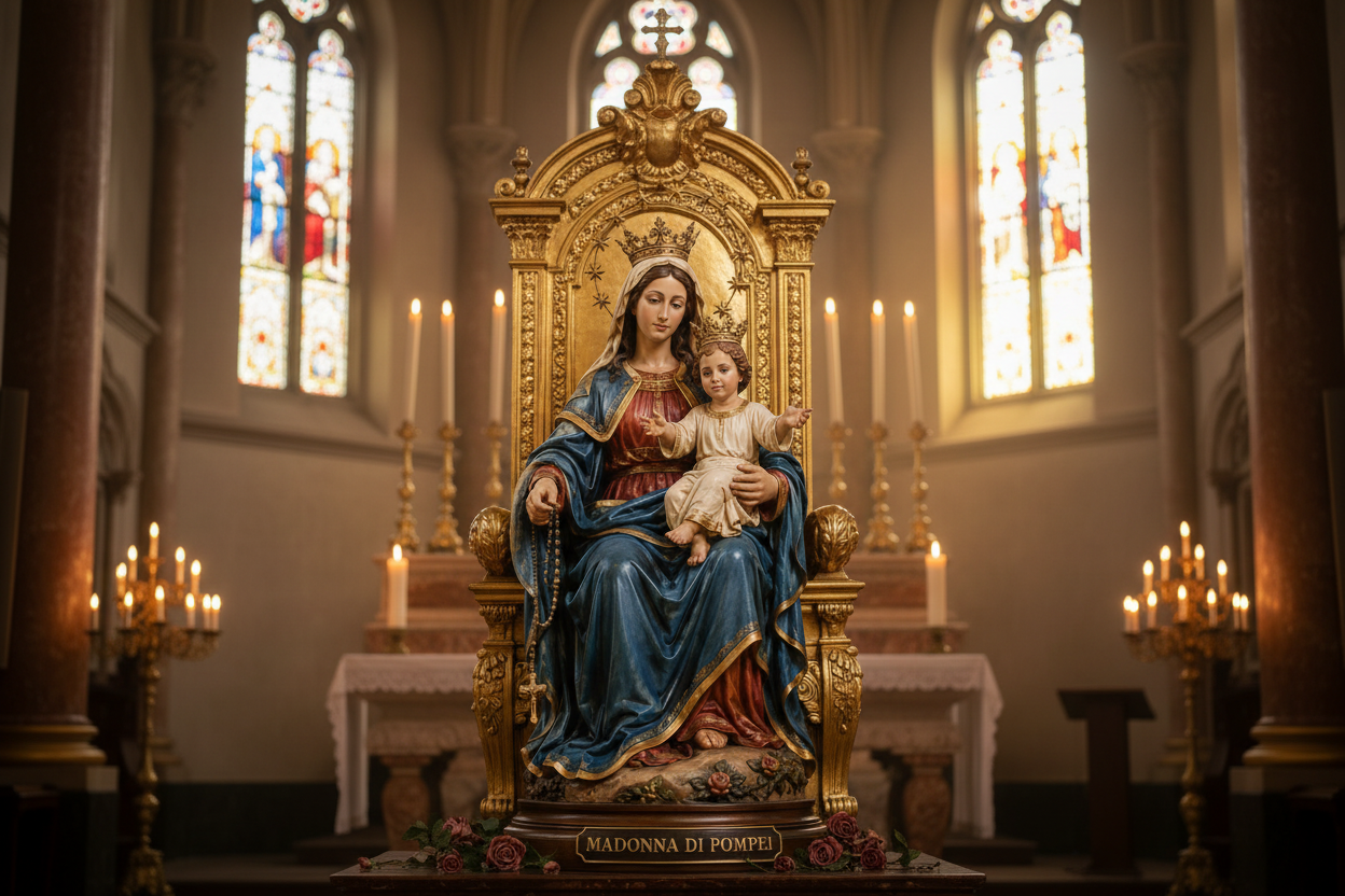 Madonna di Pompei 2026: 150 anni di fede, la Supplica e la visita storica del Papa