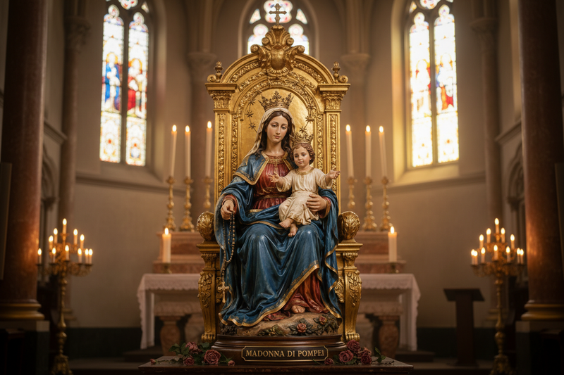 Madonna di Pompei 2026: 150 anni di fede, la Supplica e la visita storica del Papa