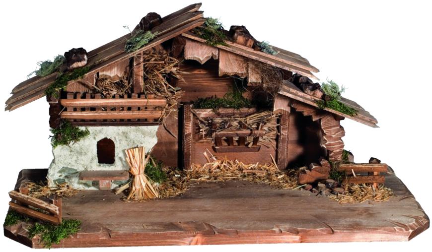 Capanne per statue presepe legno