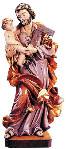 Statue Maschili religiose e sacre in legno
