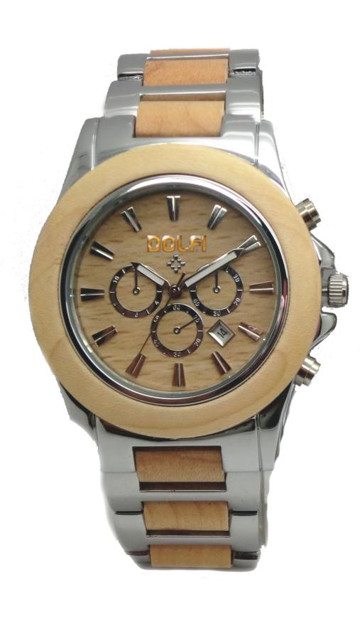 Orologi, occhiali e gioielli accessori in legno