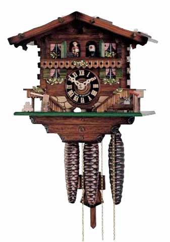 Orologio a cucù tradizionale della Foresta Nera