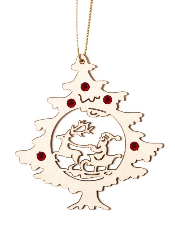 Arbre de Noël avec le Père Noël