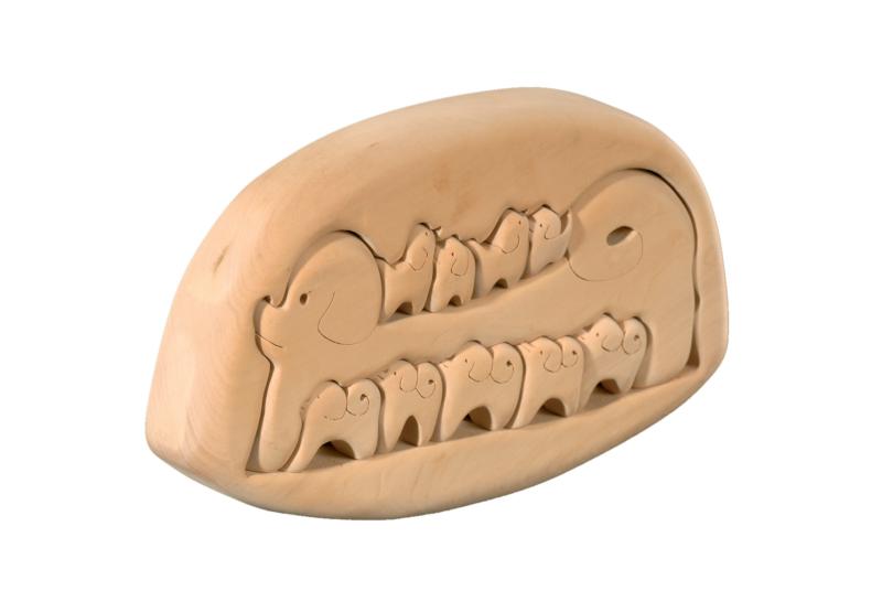 Puzzle maman chien avec ses 9 chiots