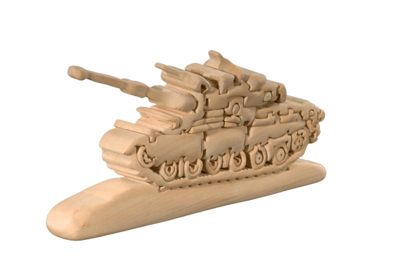 Puzzle en bois réservoir
