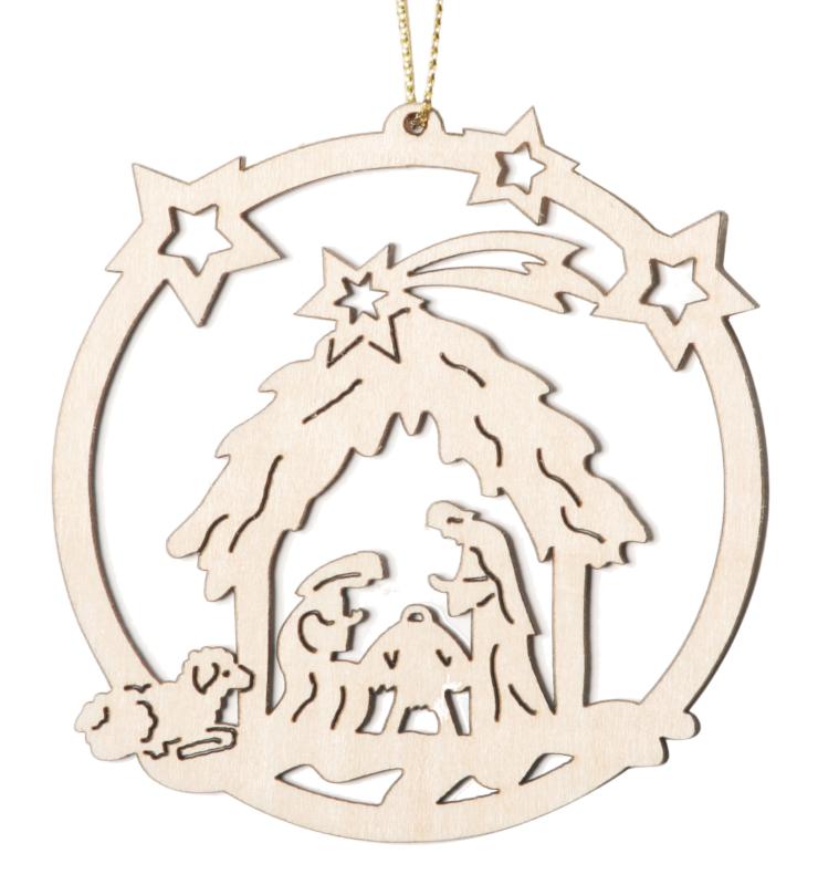 Sainte Famille - ornement de sapin de Noël
