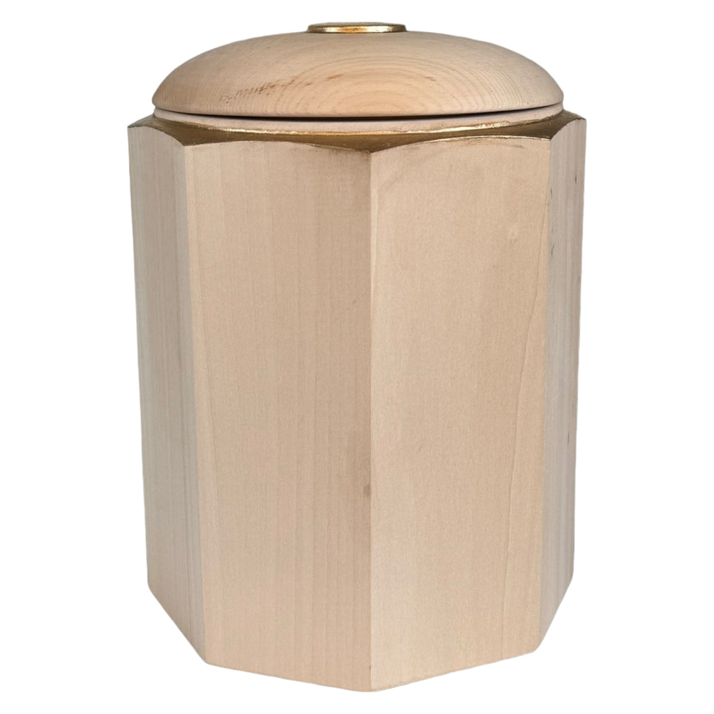 Urne design en bois