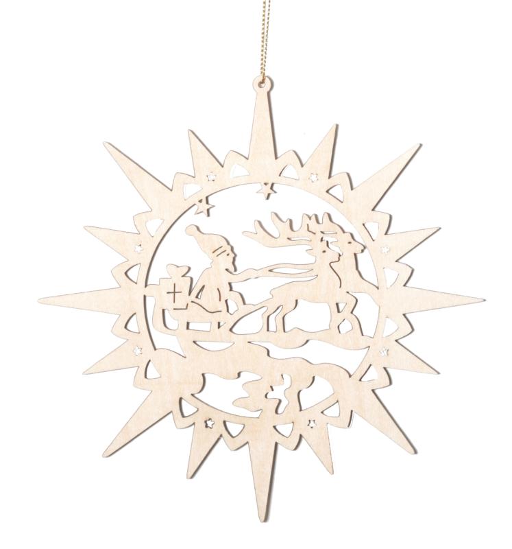 Étoile avec le Père Noël