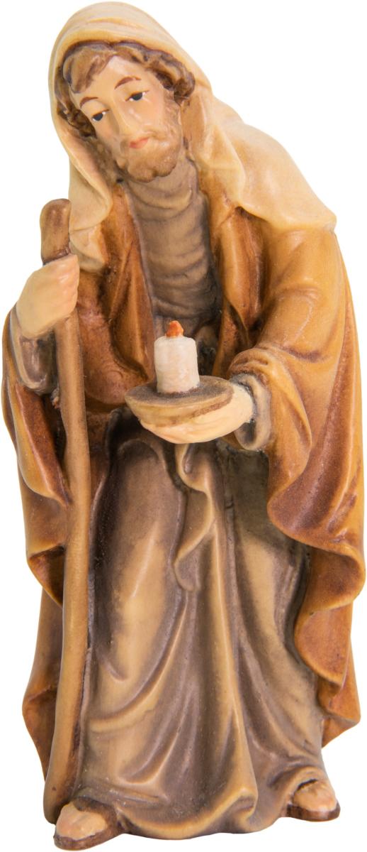 Saint Joseph avec bâton et bougie