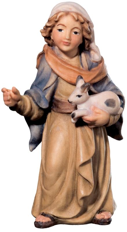 Jeune bergère avec lapin