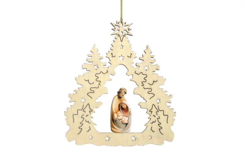 Nativité comme décoration de Noël Dolfi