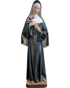 Statue en bois de Sainte Rita de Cascia