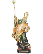 Saint Ignace en bois avec tête de lion