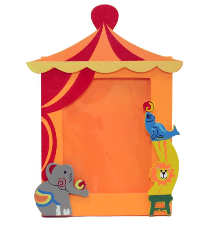 Cadre photo en bois pour enfants