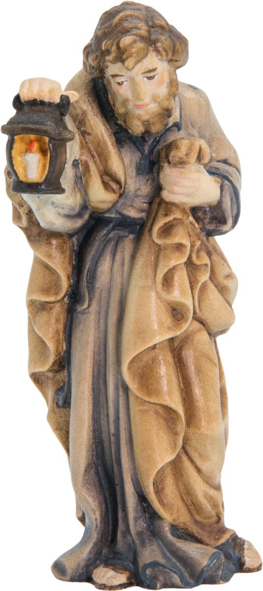 Saint Joseph en bois pour crèche
