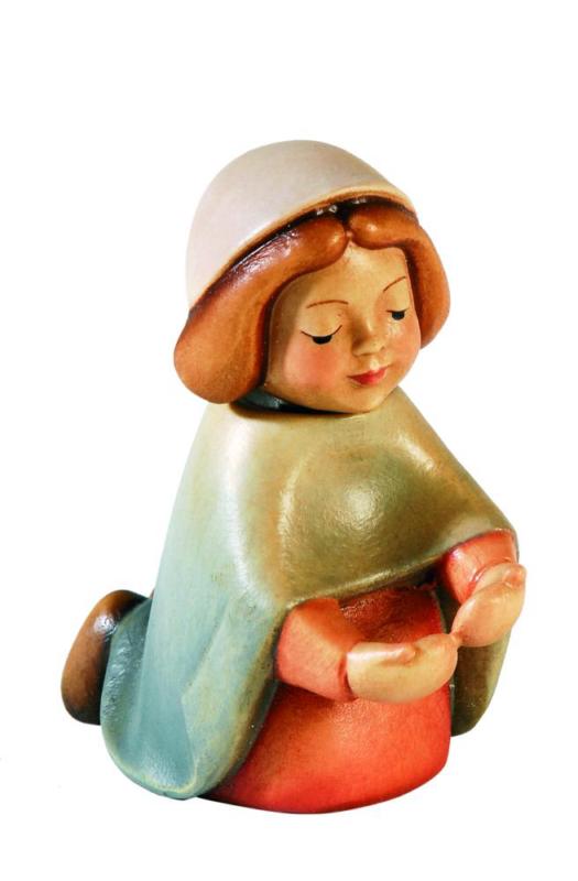 Marienfigur aus Holz - mit Ölfarben lasiert