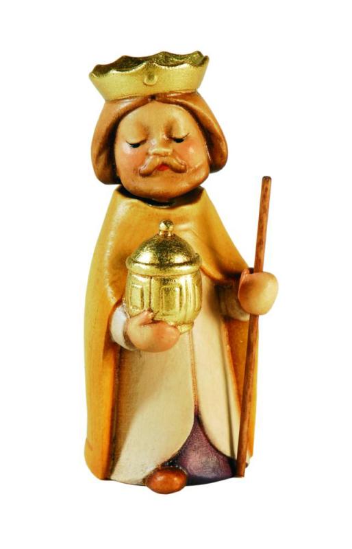 König Melchior aus Holz