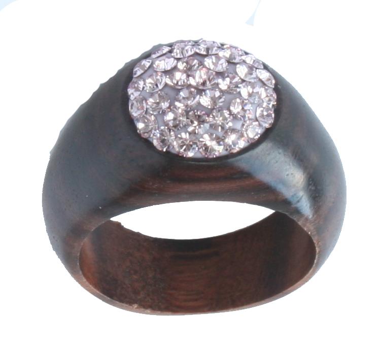 Ring Rosa | Holzringe Schmuck