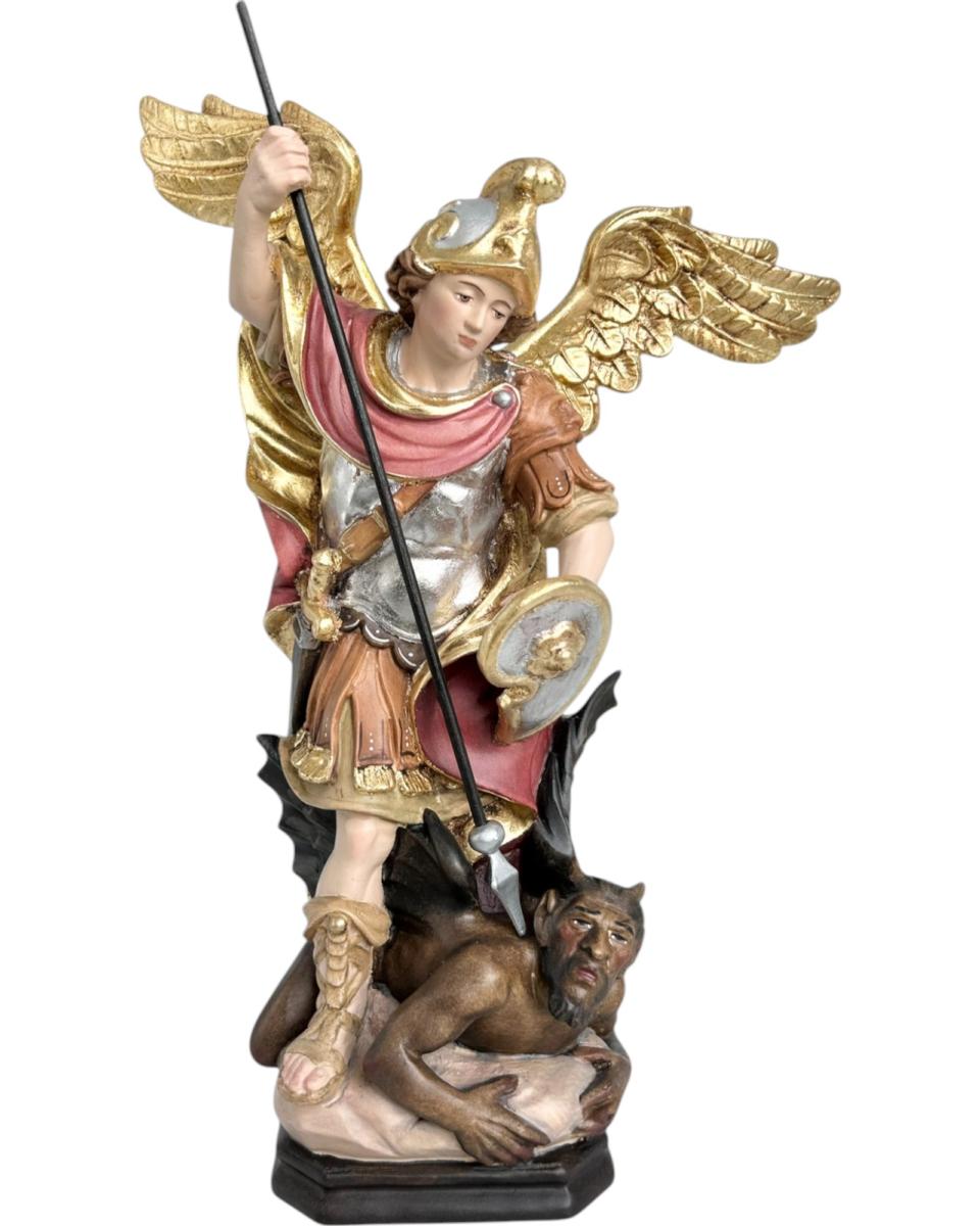 Saint Michel Archange avec lance et diable