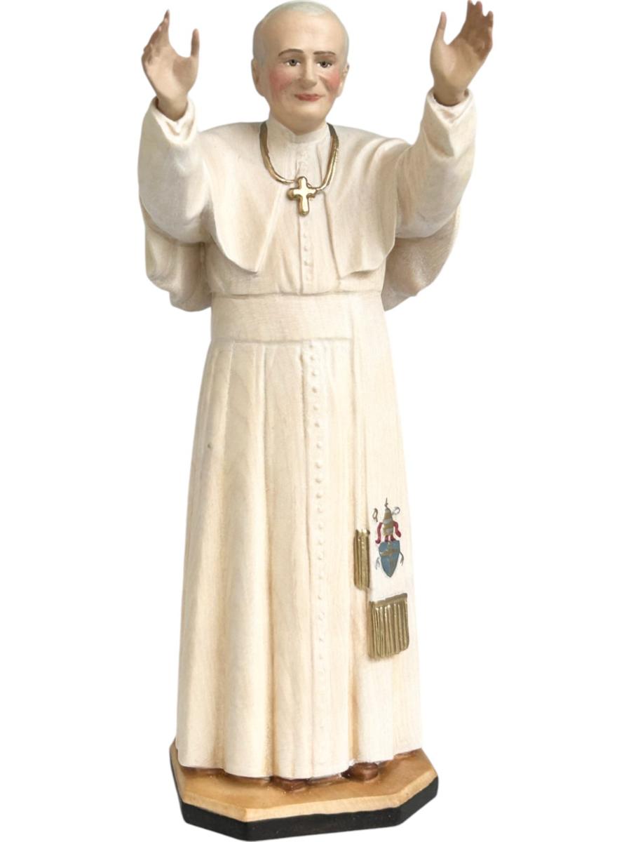 Pape Jean-Paul II en bois