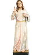 Jésus-Christ miséricordieux en bois