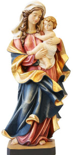 Vierge à l'enfant en fibre de verre