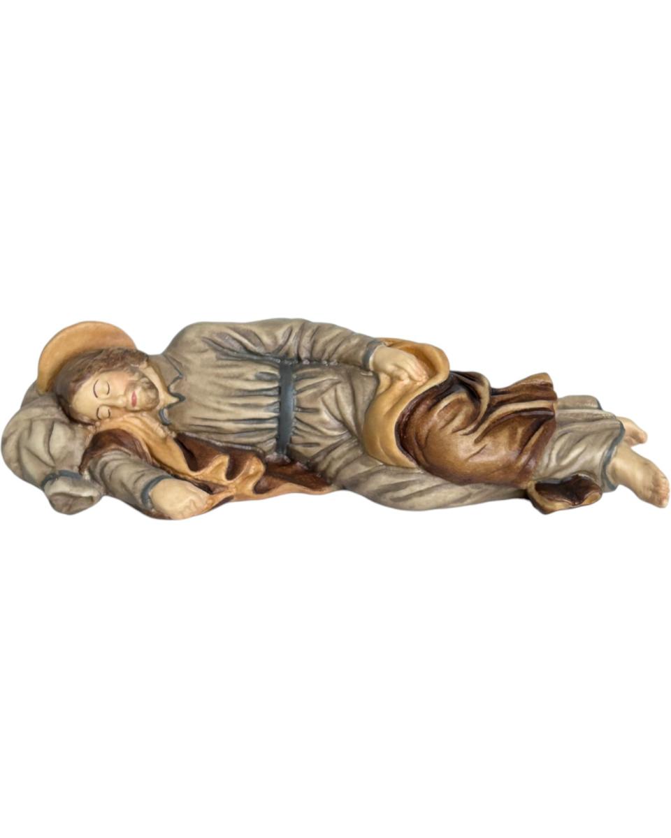 St. Joseph endormi sculpture en bois