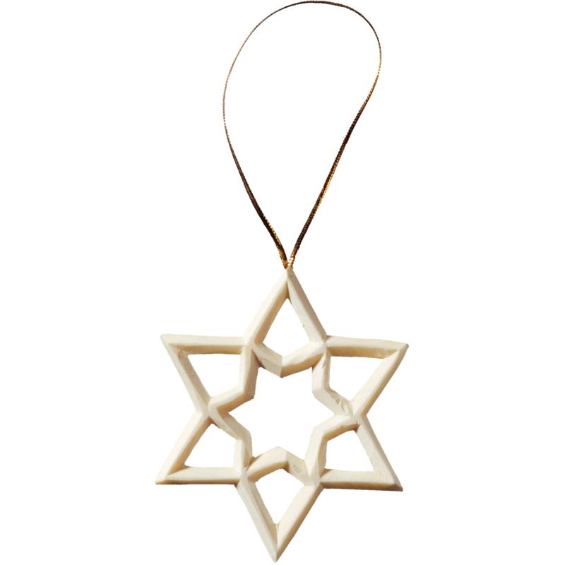Étoile en bois