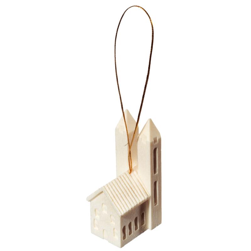 Ornement d'église en bois