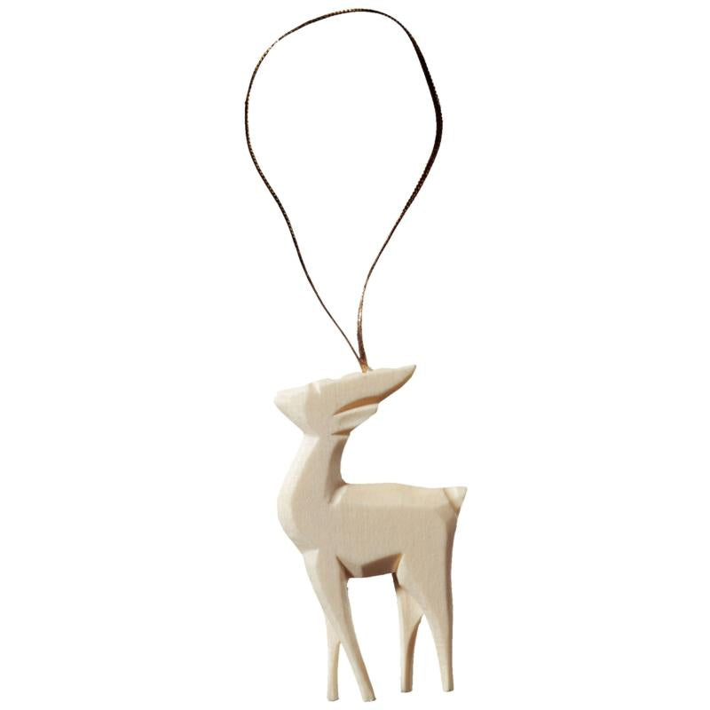 Bambi en bois sculpté
