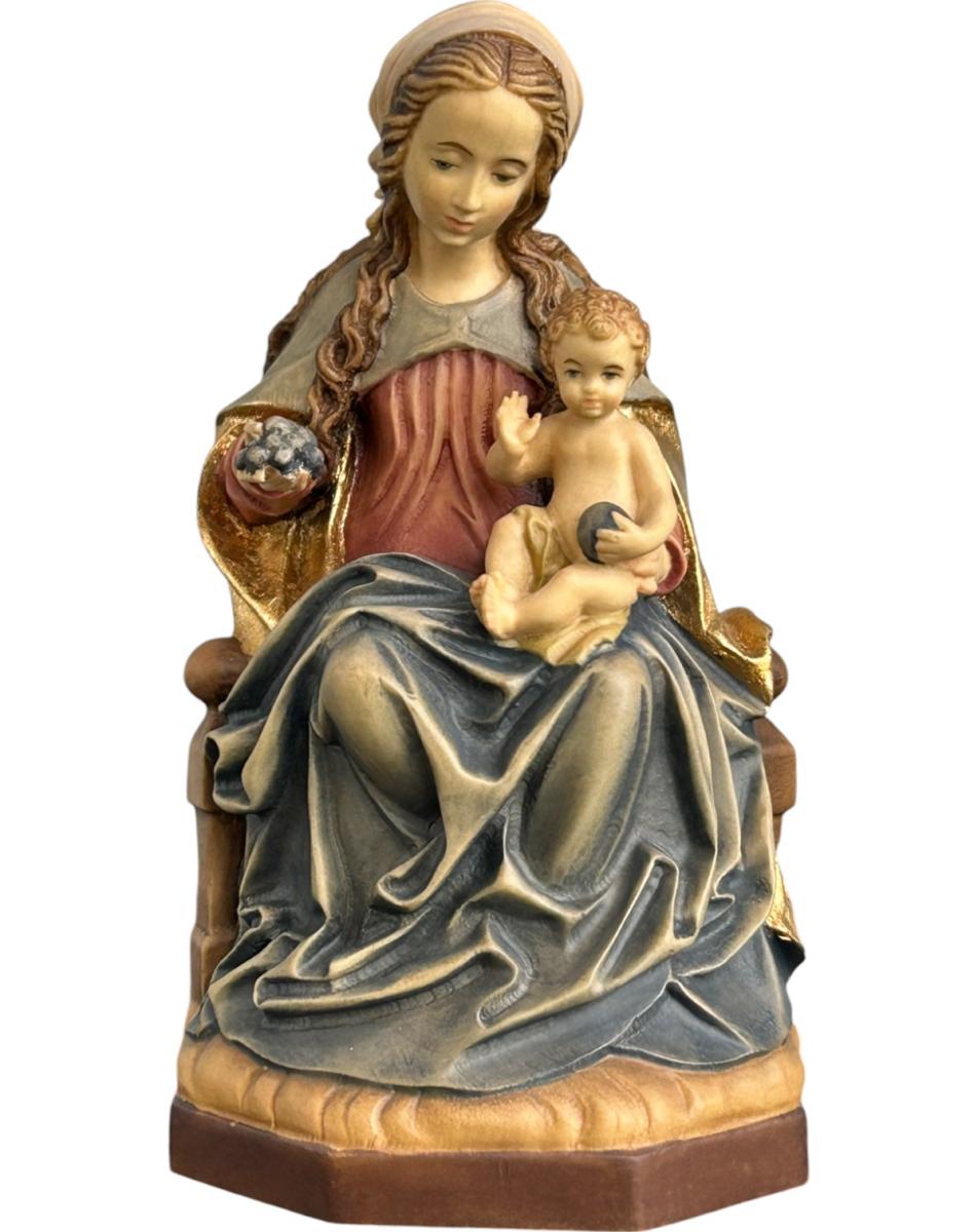 Madonna des Lichtes aus Holz - mit Ölfarben lasiert