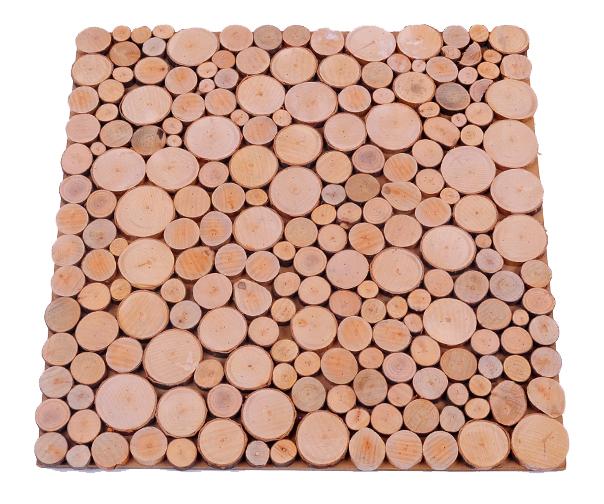 Dessous de plat en bois 30 cm x 30 cm